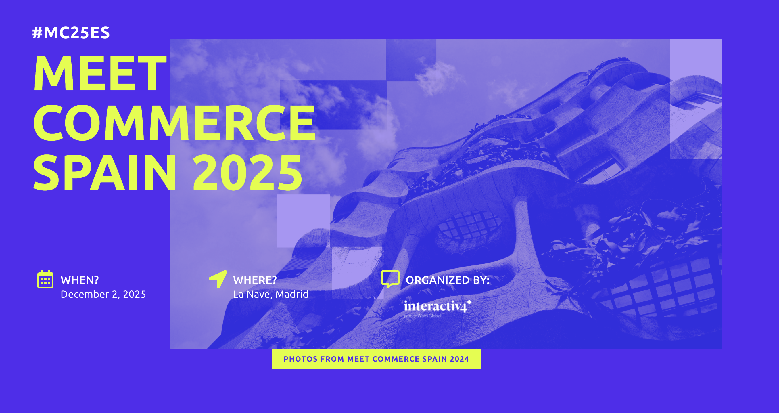 Meet Commerce Spain 2025 | NexEvento - Eventi Tech & Business