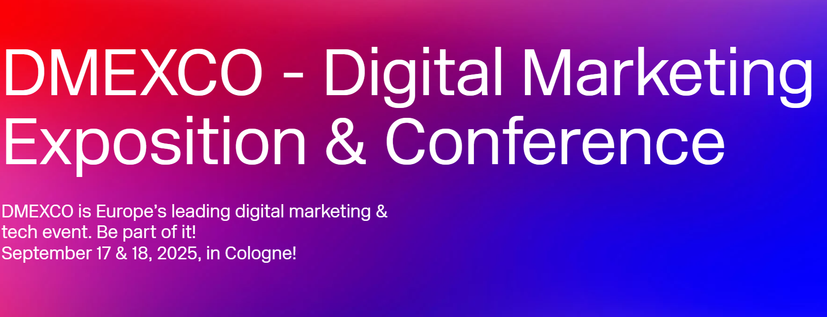 DMEXCO 2025