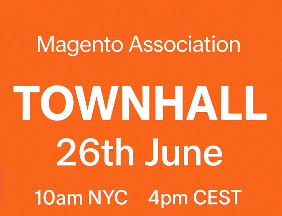 Magento Association Town Hall