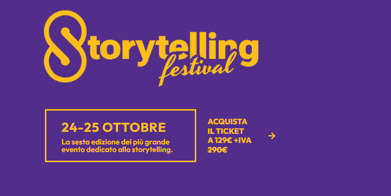 Storytelling Festival 2025 | NexEvento - Eventi Tech & Business