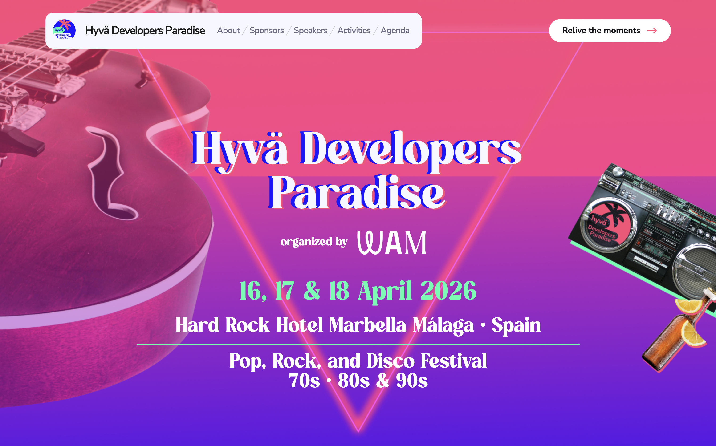 Hyvä Developers Paradise 2026 | NexEvento - Eventi Tech & Business