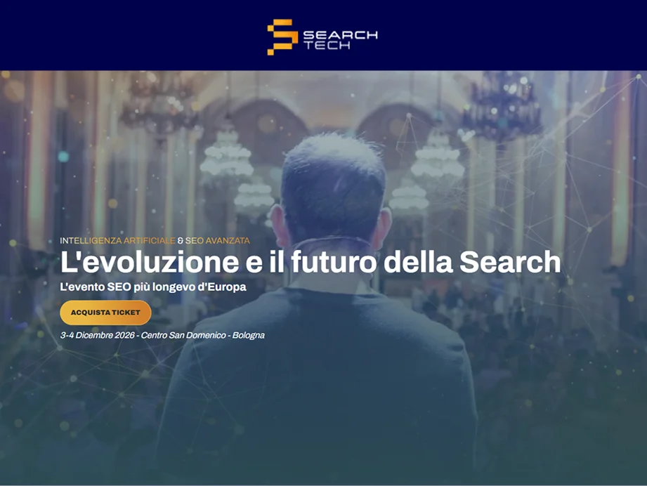 Search Tech - L'evento SEO più longevo d'Euro... | NexEvento