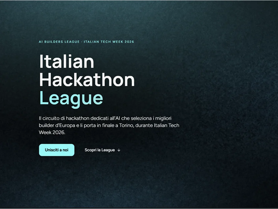 Italian Hackathon League | NexEvento - AI & Talent