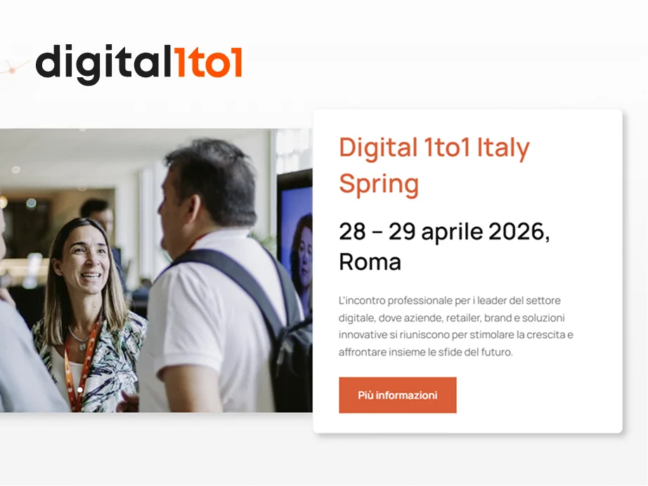 Digital 1to1 Italy Spring 2026 | NexEvento