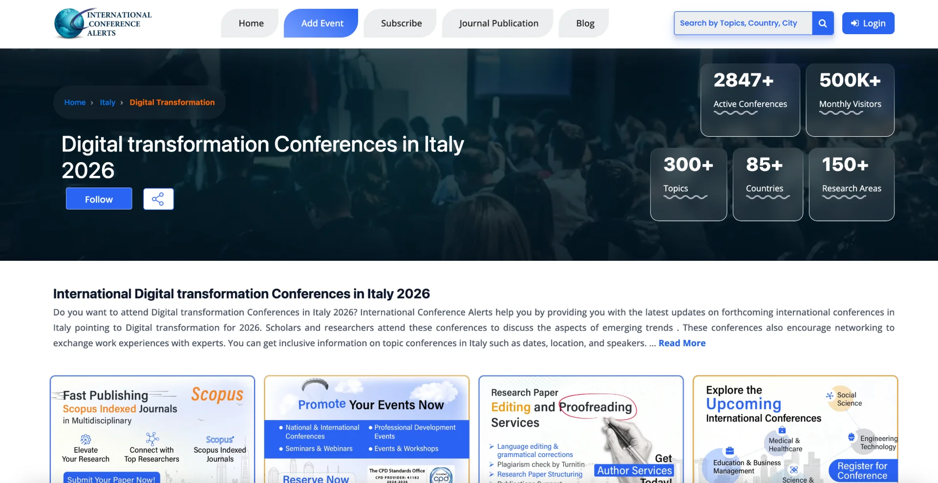 Intl. Conf. on Digital Transformation and AI Governance