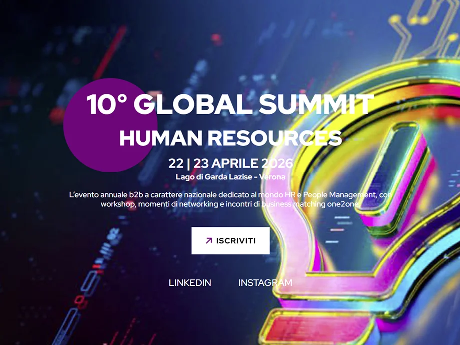 Global Summit HR 2026 | NexEvento - Eventi Tech & Business