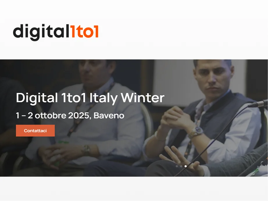 Digital 1to1 Italy Winter 2026 | NexEvento