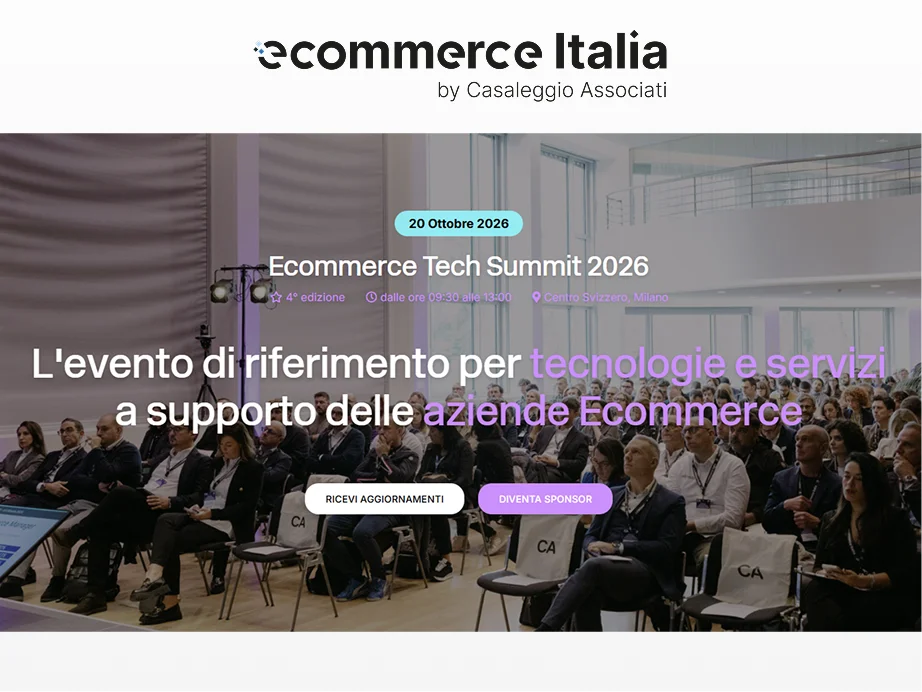 Ecommerce Tech Summit 2026 | Tecnologie E-commerce | NexEvento