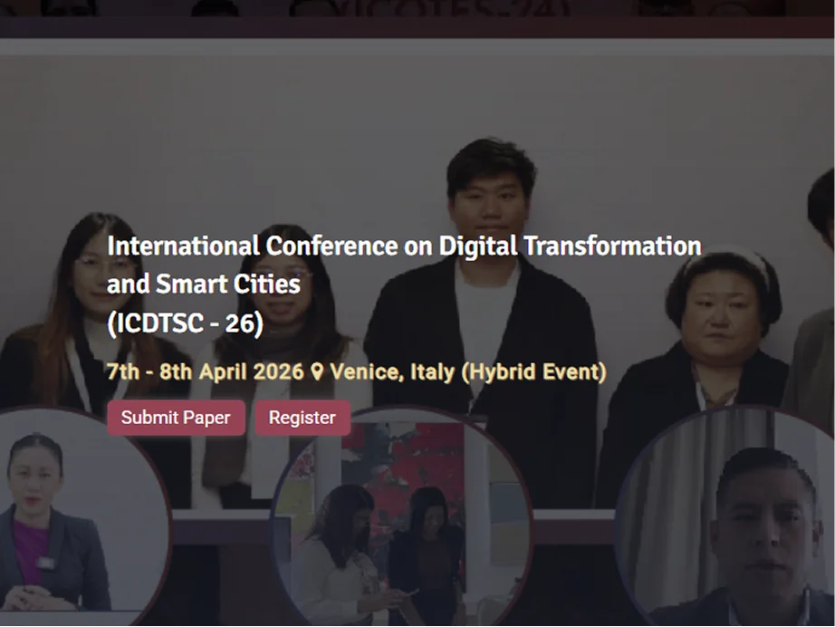Intl. Conf. on Digital Transformation and Sma... | NexEvento