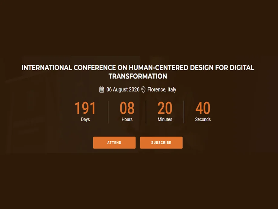Intl. Conf. on Human-Centered Design for Digi... | NexEvento